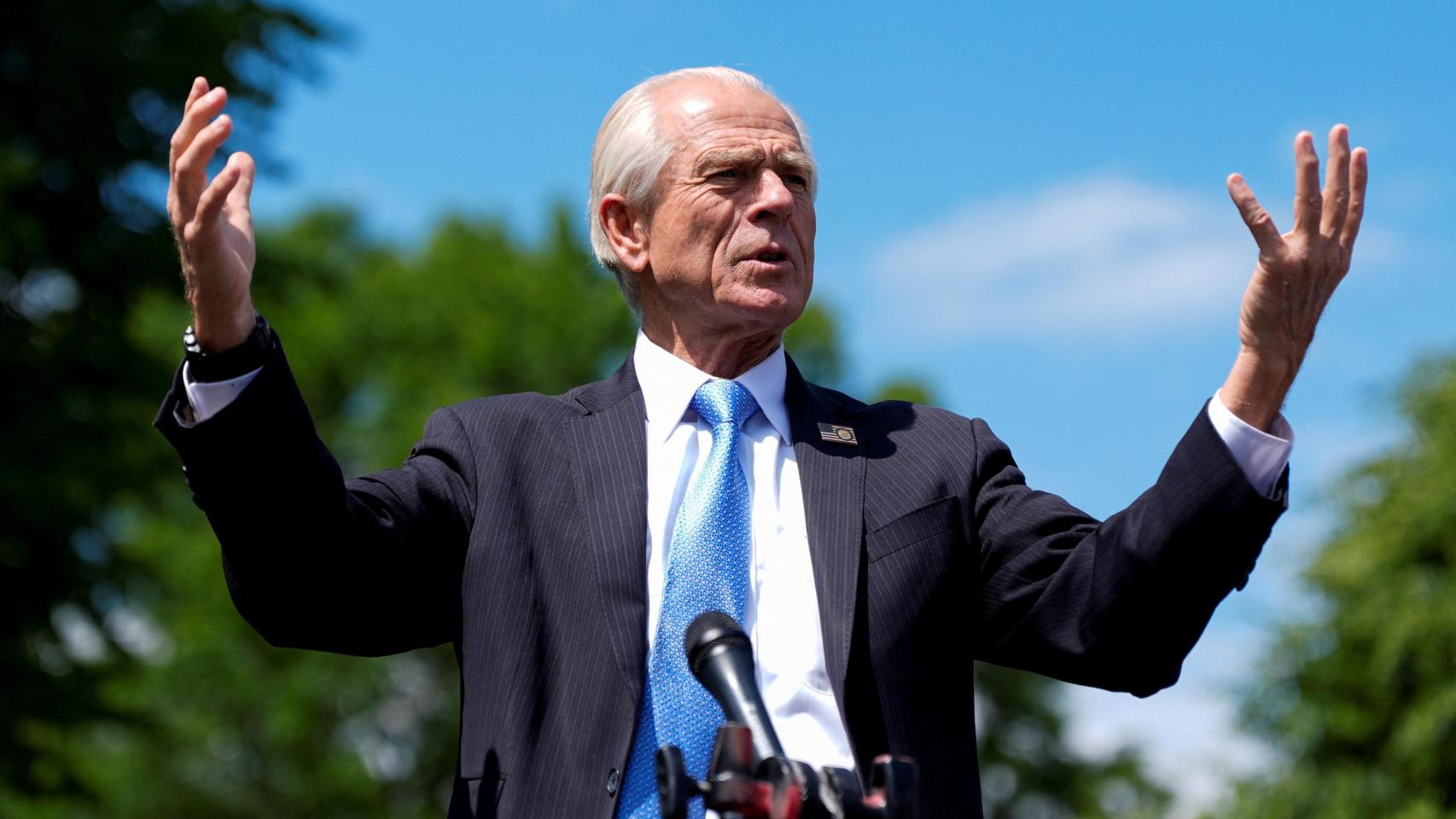 Peter Navarro, el asesor comercial de Donald Trump detrás de los aranceles.