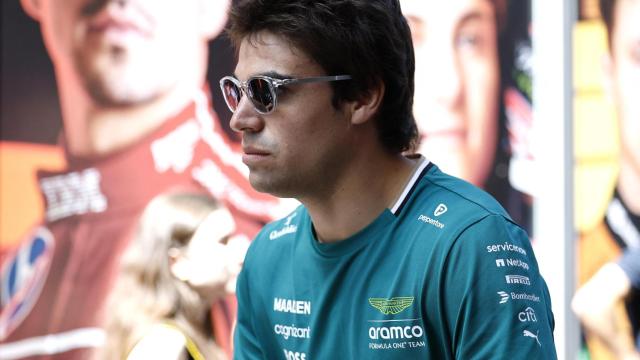 Lance Stroll, en el paddock de Fórmula 1