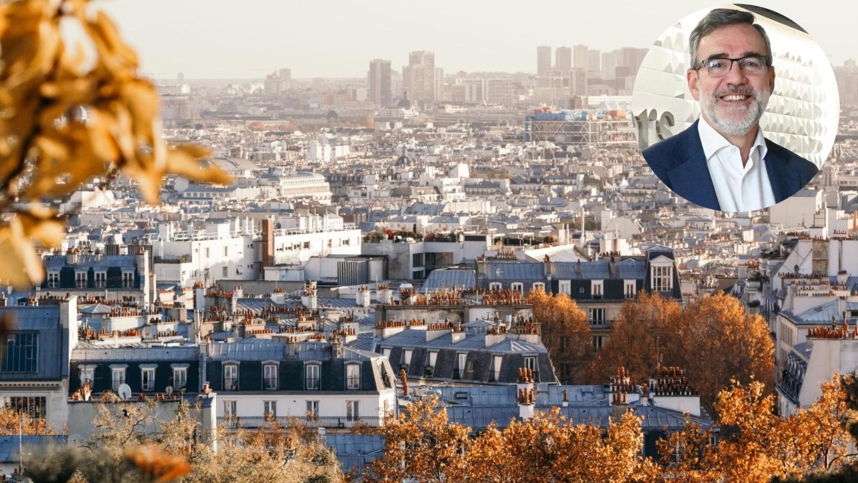 Montaje de Mikel Echavarren con viviendas.