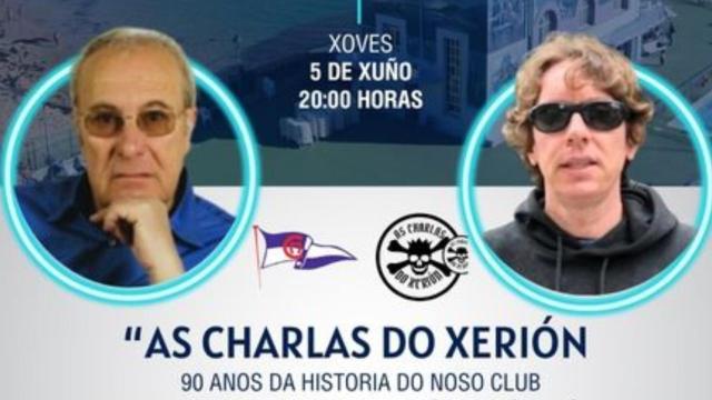 As Charlas do Xerión homenajean en A Coruña al Club del Mar de San Amaro este jueves