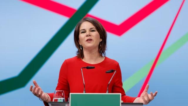 Retrato de la nueva presidenta del organismo, en una reunión de los Verdes en Berlín.