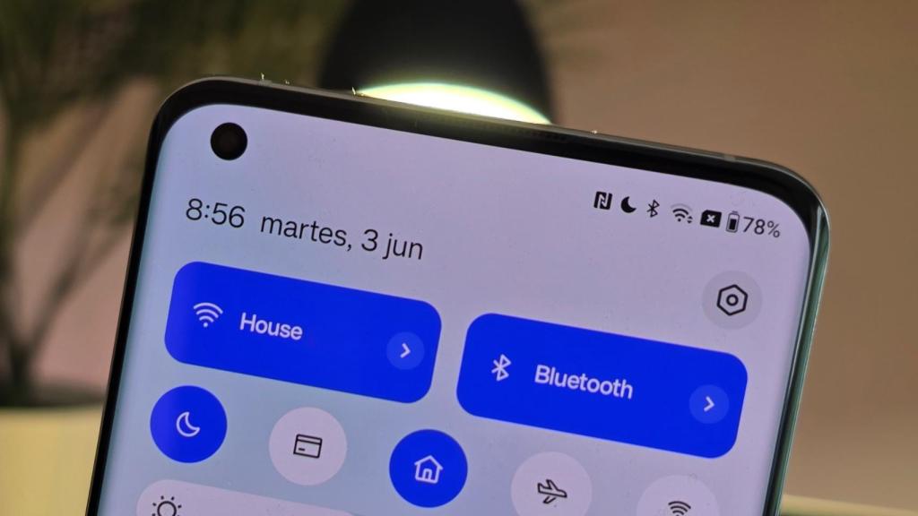 Red WiFi en un móvil