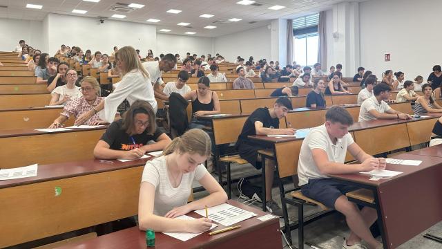 Examen de Selectividad en Málaga.