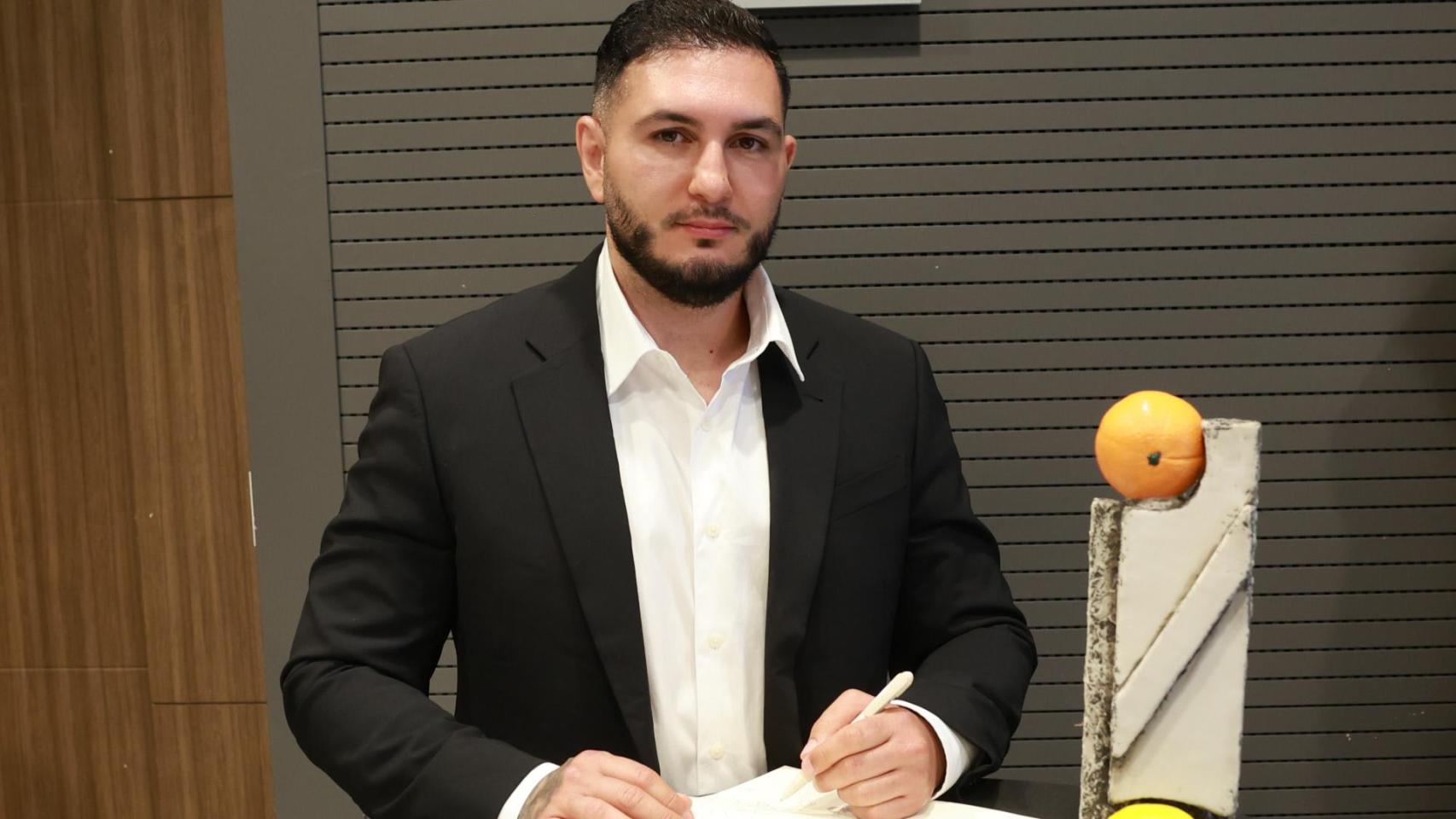 Omar Montes, en los Premios Naranja y Limón este pasado lunes, 2 de junio.