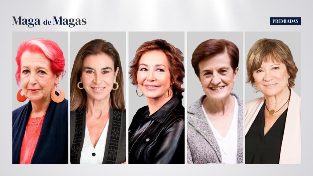 Las mujeres reconocidas en la tercera edición de los galardones.