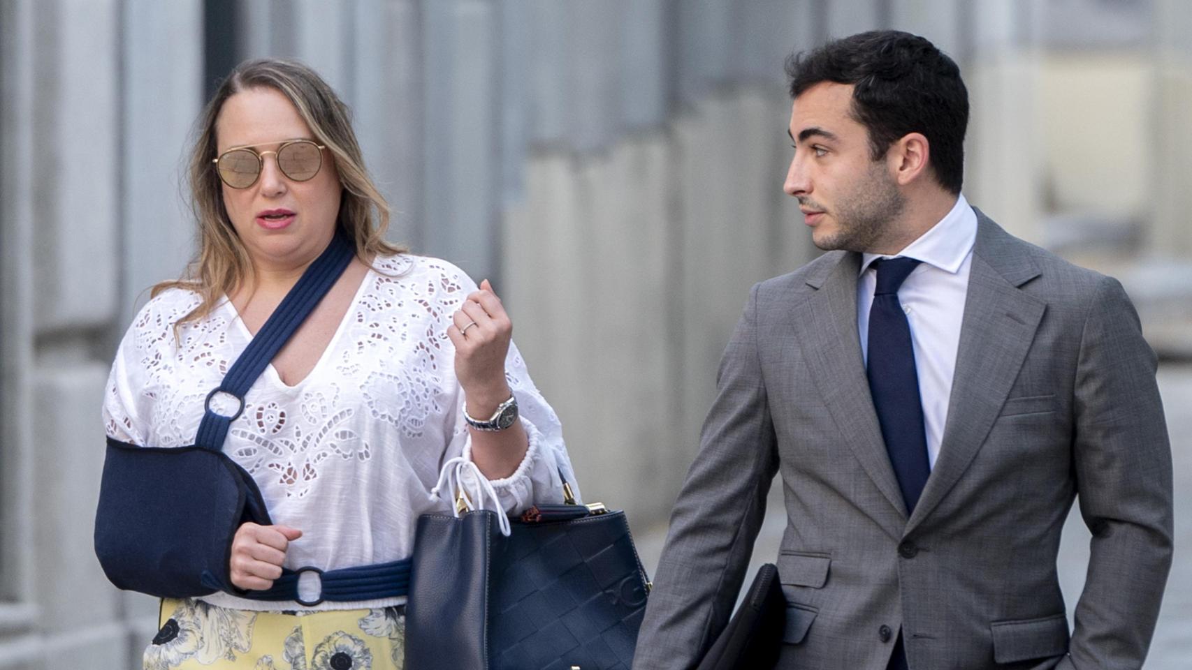 González Pano, a su llegada al Supremo, este miércoles.