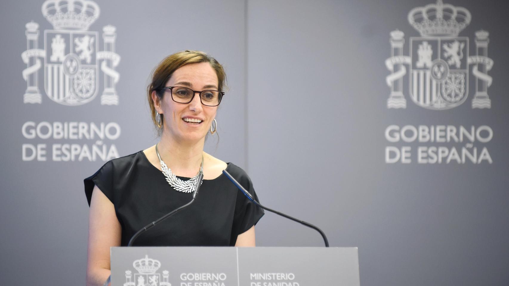Mónica García, ministra de Sanidad.
