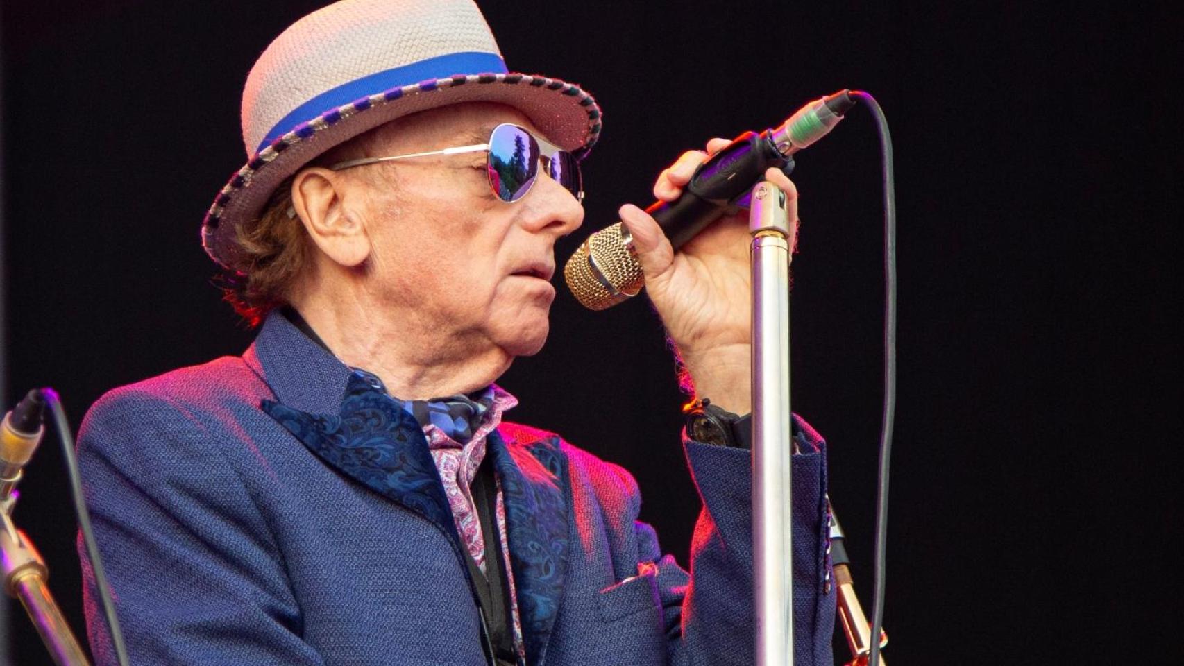 Van Morrison durante su concierto en Noches del Botánico 2025. Foto: Martín Page