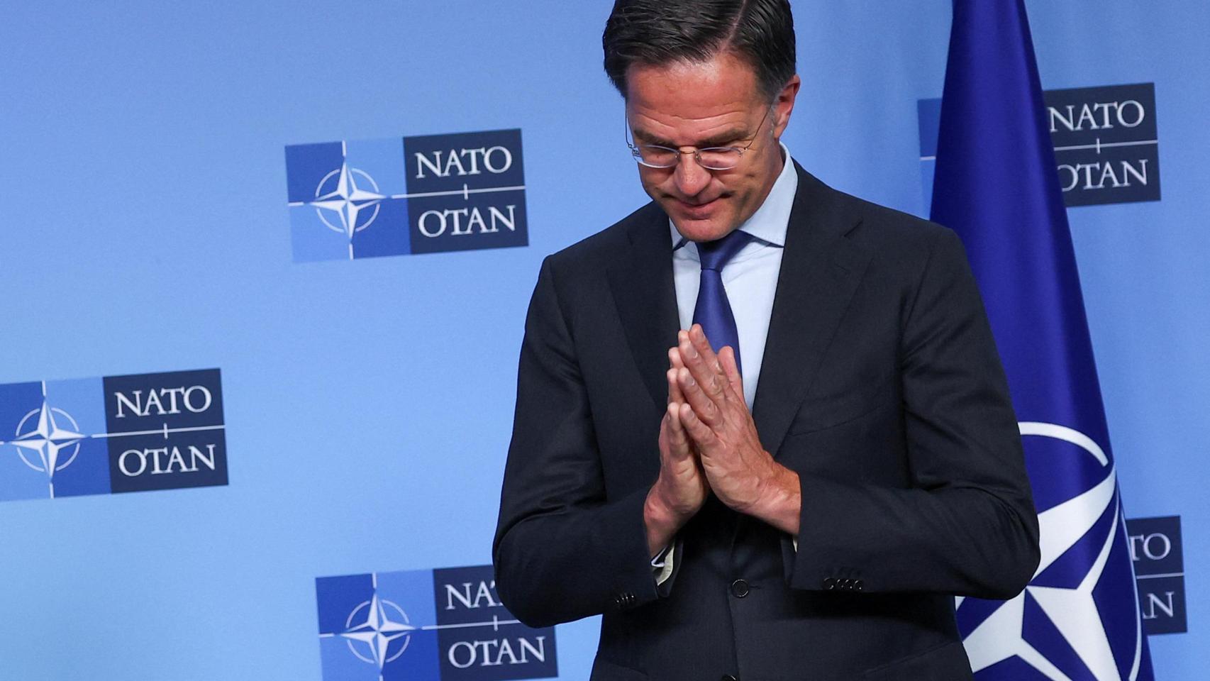 El secretario general de la OTAN, Mark Rutte