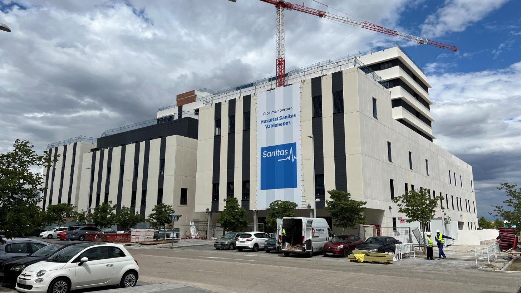 Exteriores del Hospital Blua Sanitas Valdebebas.