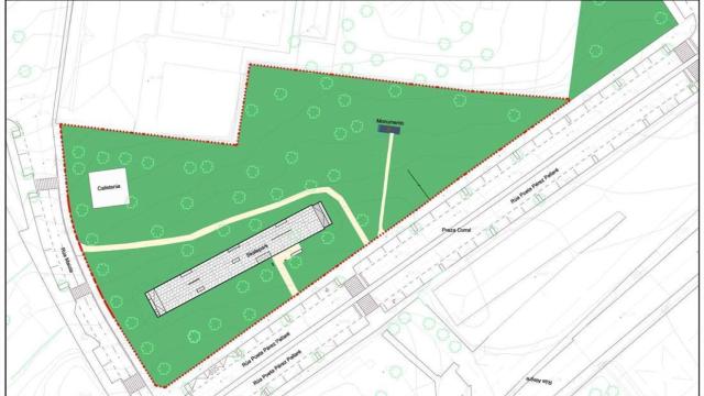 Plano de la actuación prevista.