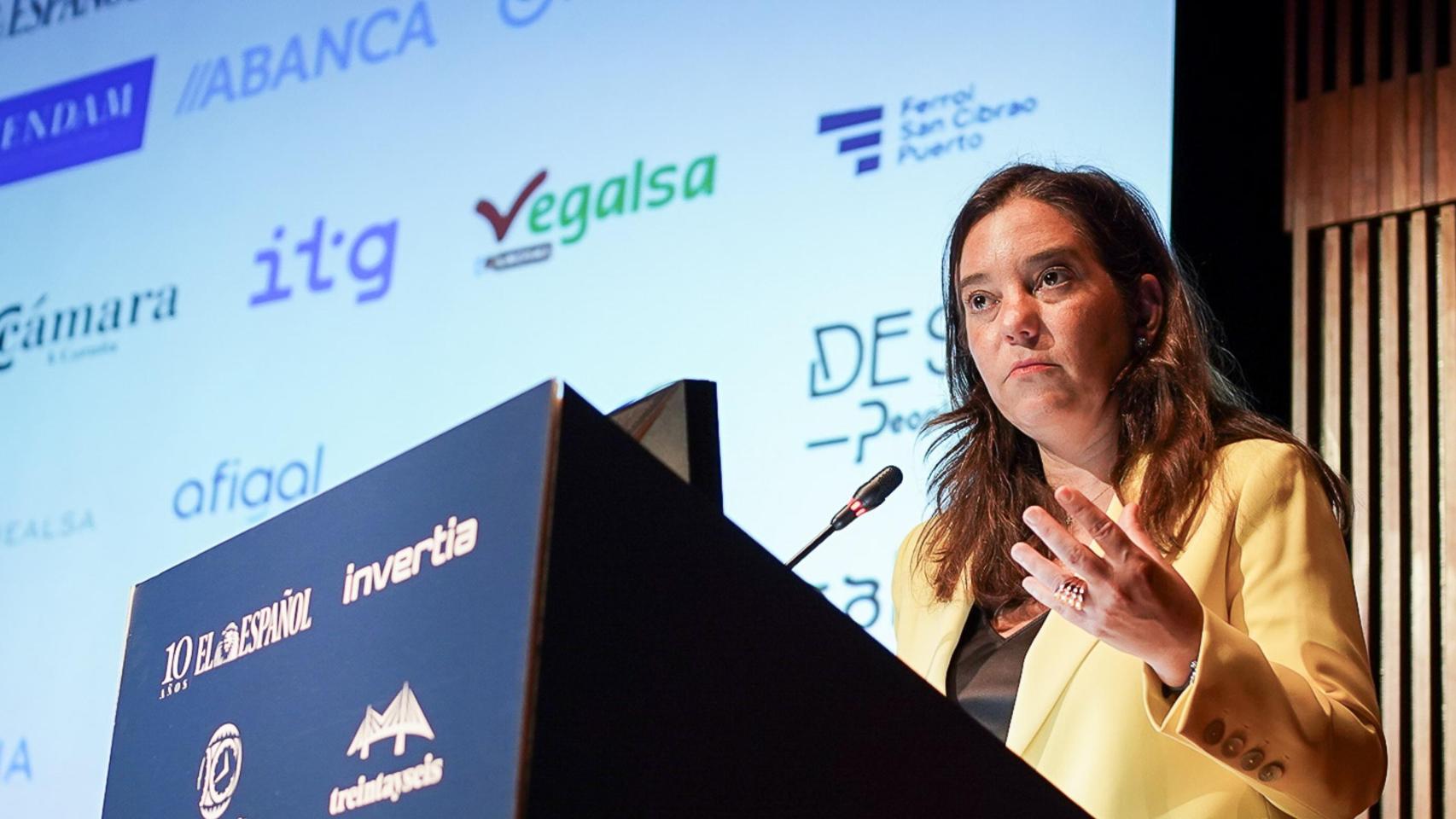 La alcaldesa Inés Rey habla sobre A Coruña en el Foro La Galicia que viene.