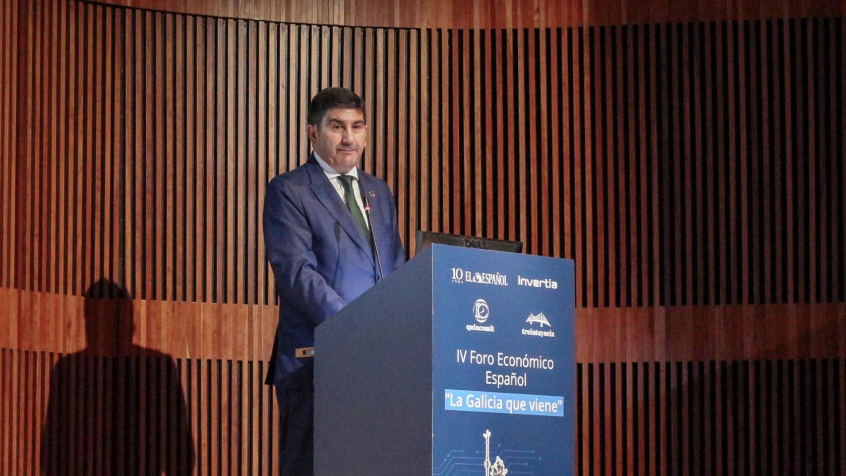 Pedro Blanco, delegado del Gobierno, en el Foro La Galicia que viene.
