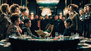 Una multitudinaria escena de 'Blossoms Shanghai'