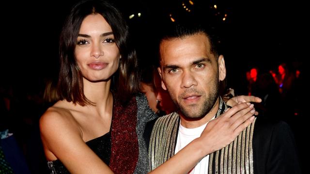 Joana Sanz y Dani Alves en una fotografía de archivo.