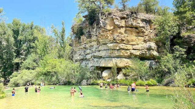 Piscina natural del Puente de San Pedro.