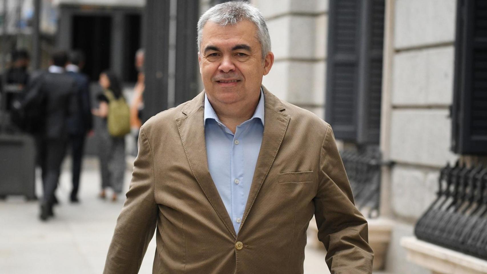 Santos Cerdán este miércoles en el Congreso.