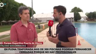 Ismael, experto en prevención de ahogamientos, advierte a las piscinas de Madrid: El 80% de las muertes son sin socorristas