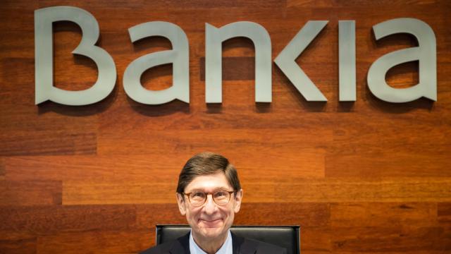 José Ignacio Goirigolzarri, expresidente de Bankia, durante la presentación de resultados del banco de 2020.