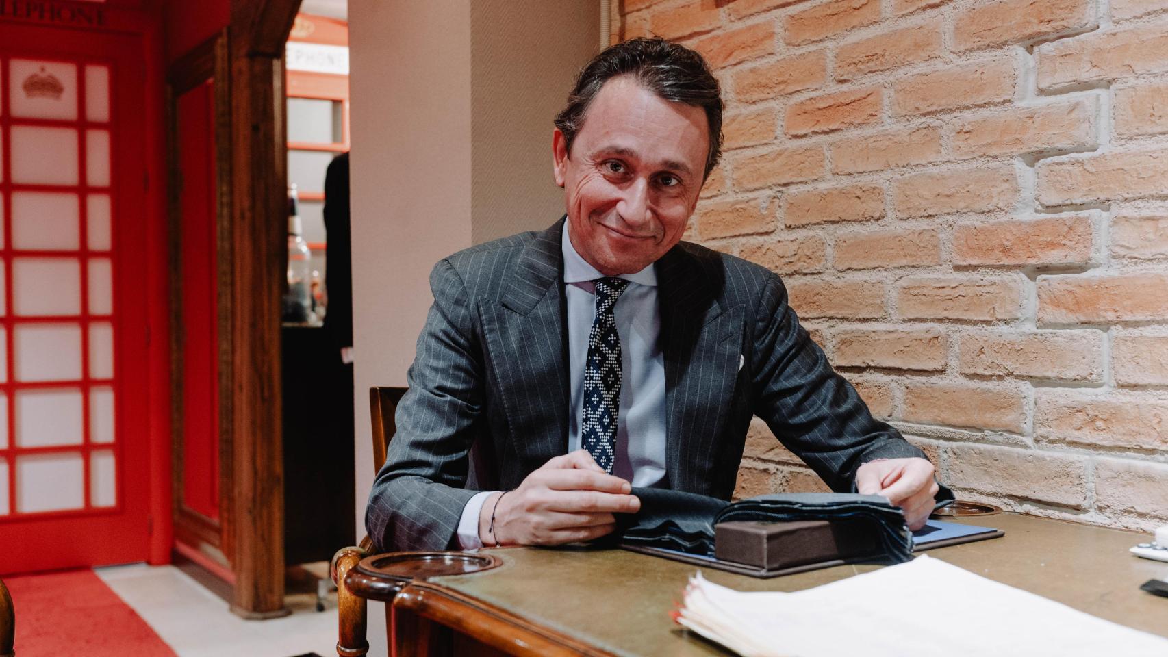 Alejandro García, de Jajoan, durante la entrevista con EL ESPAÑOL.