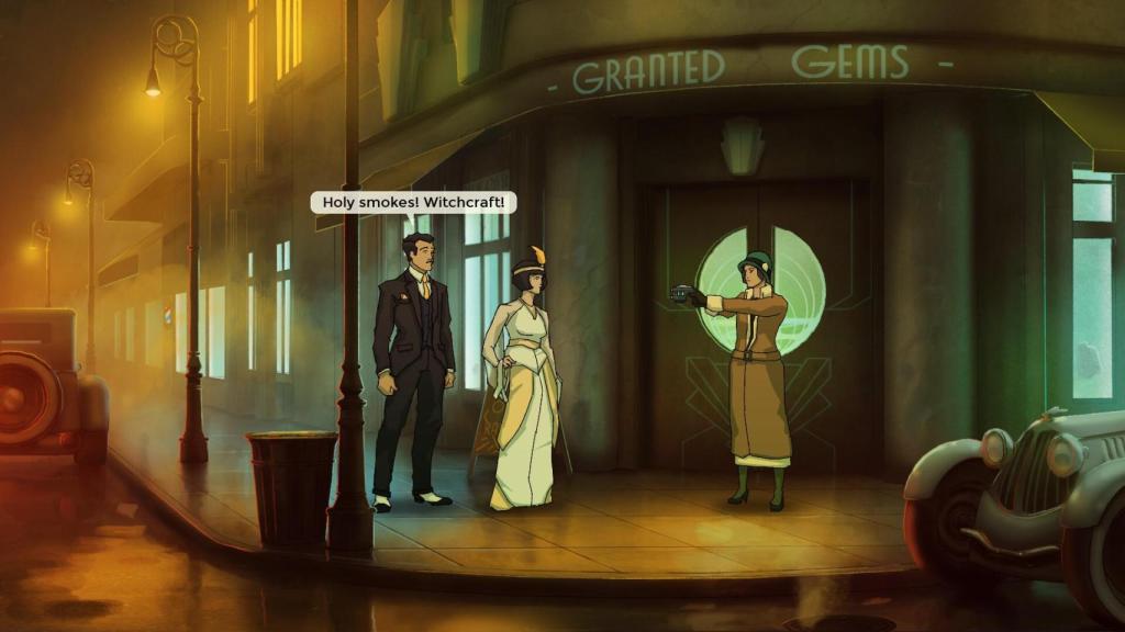 Un momento del videojuego 'Old skies'.