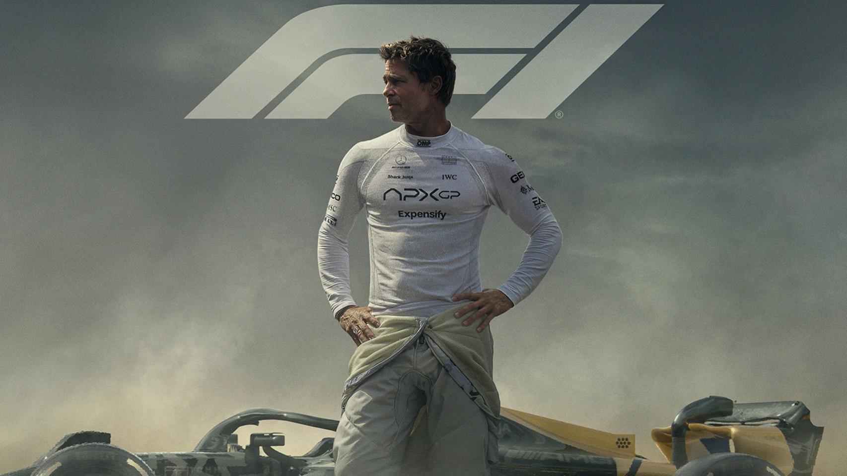 Portada de la película 'F1' de Apple.