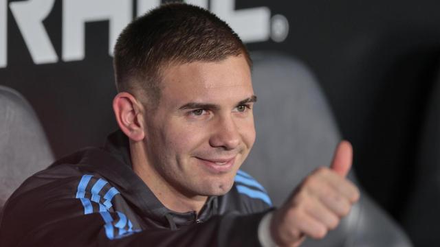 Franco Mastantuono, en el banquillo de la selección de Argentina