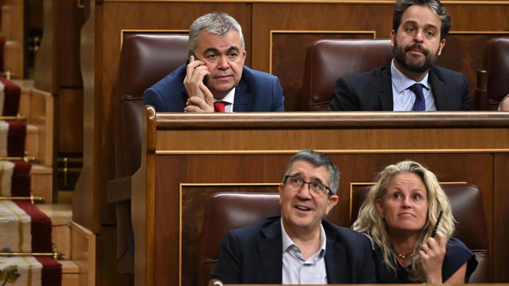 Diputados del PSOE en el Congreso de los Diputados.