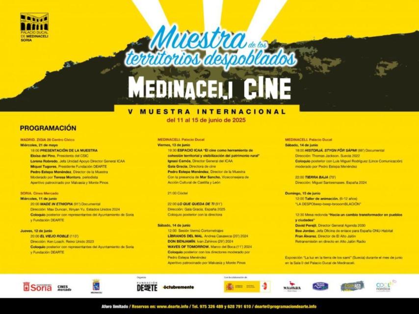 Programación de la Muestra de Cine de los Territorios Despoblados.