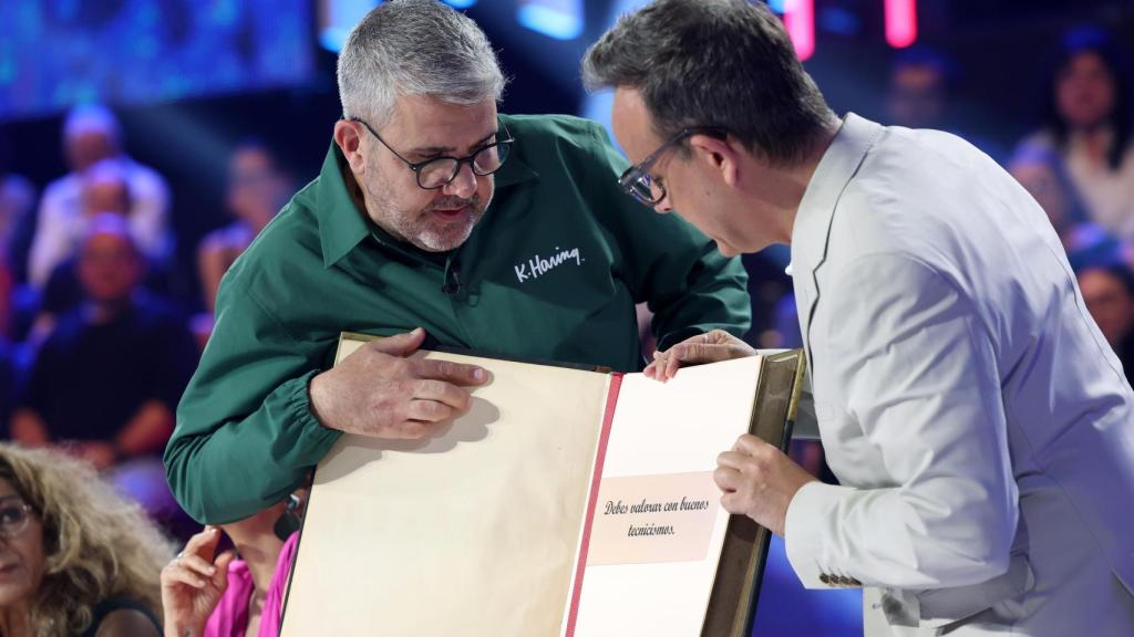 Flo y Àngel Llàcer en 'Tu cara me suena'.