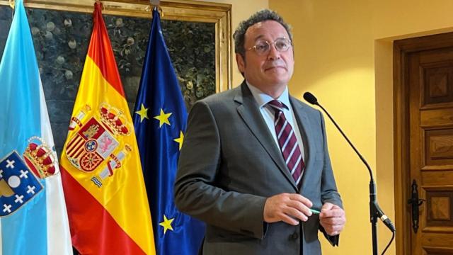 El fiscal general, Álvaro García Ortiz, el pasado viernes en un acto en Bergondo.