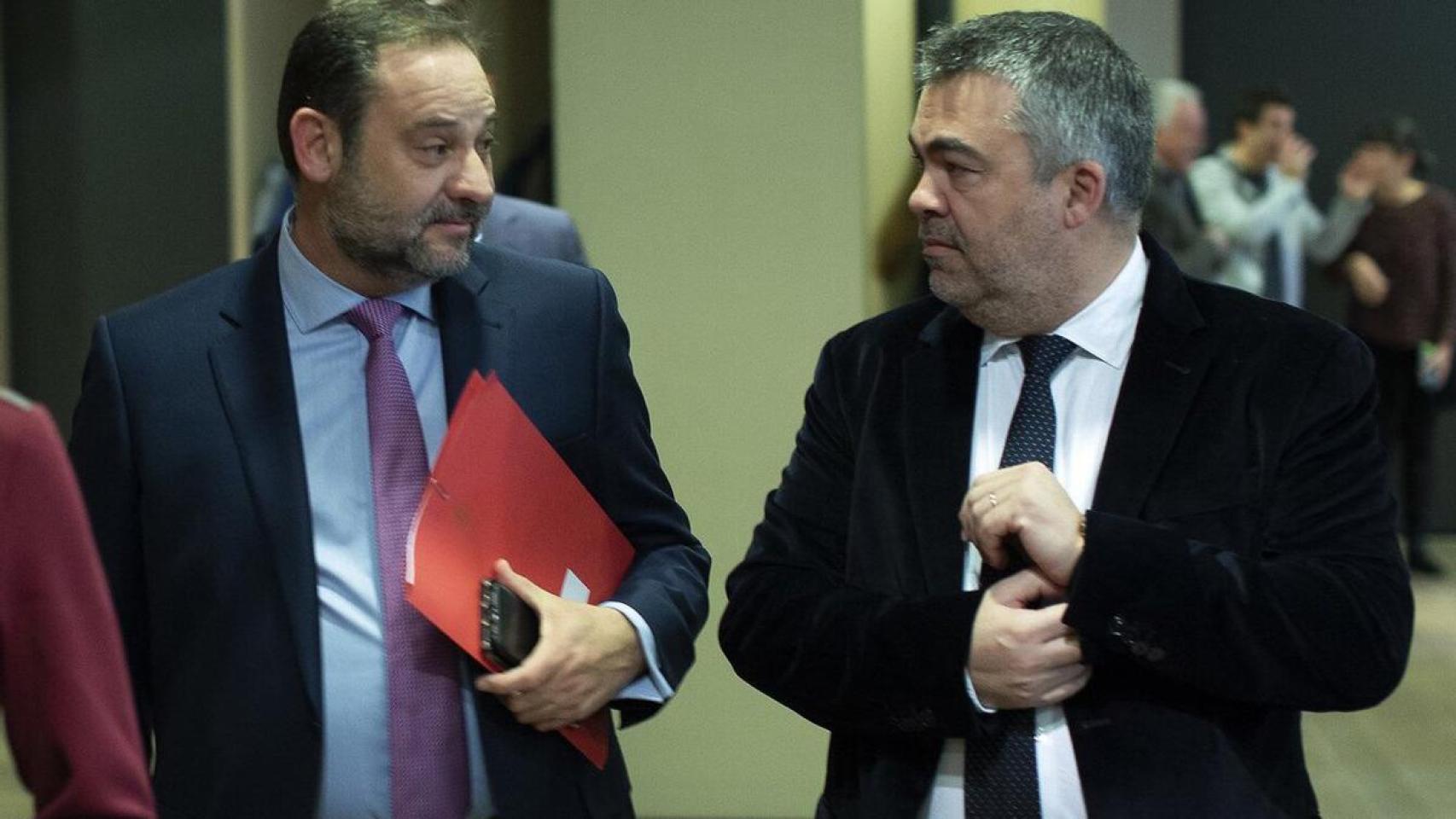 Ábalos y Cerdán, en una imagen de archivo./