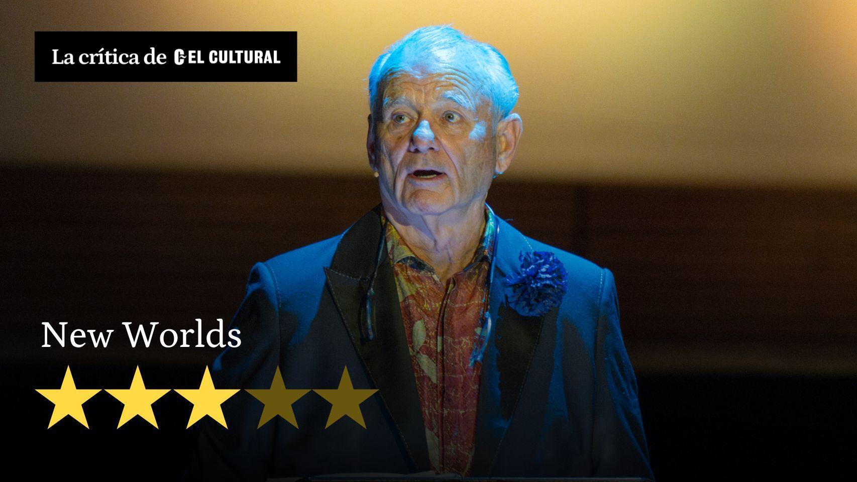 Bill Murray, durante una actuación de 'New Worlds'. Foto: Sabrina Ceballos. Auditorio Alfredo Kraus, Las Palmas de GC