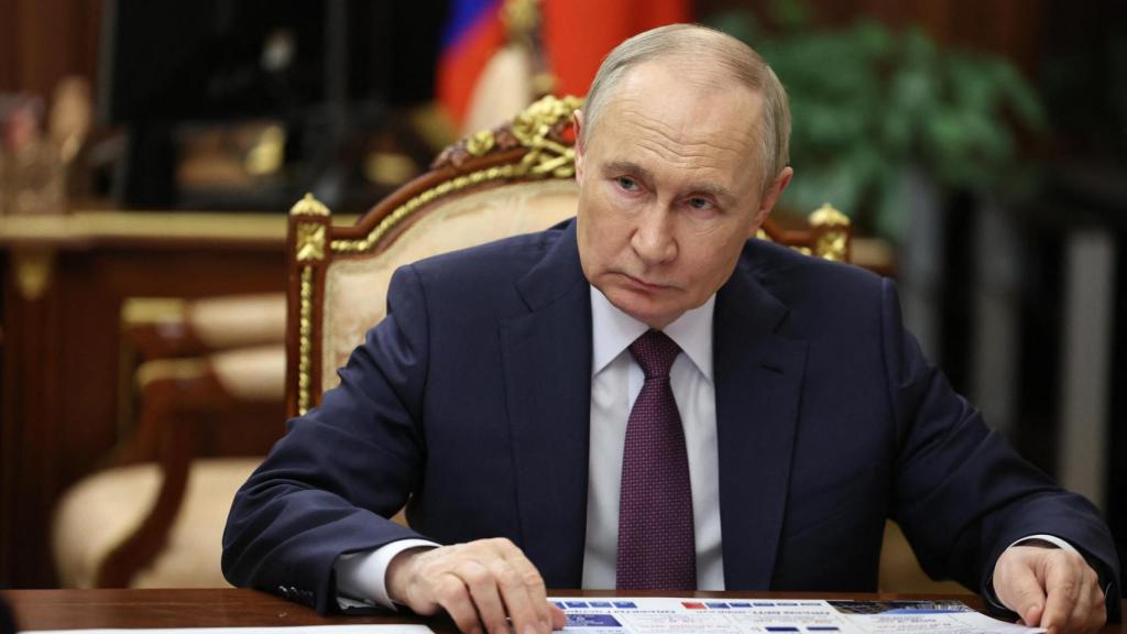 El presidente de Rusia, Vladimir Putin, en Moscú, Rusia, el 16 de junio de 2025.