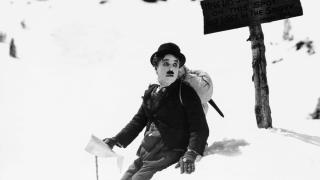 Chaplin caracterizado como Charlot en 'La quimera del oro'