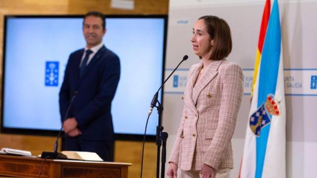 Patricia García Sánchez, en su toma de posesión como directora xeral de Pesca en enero de 2025