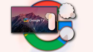 Fotomontaje inspirado en Google TV