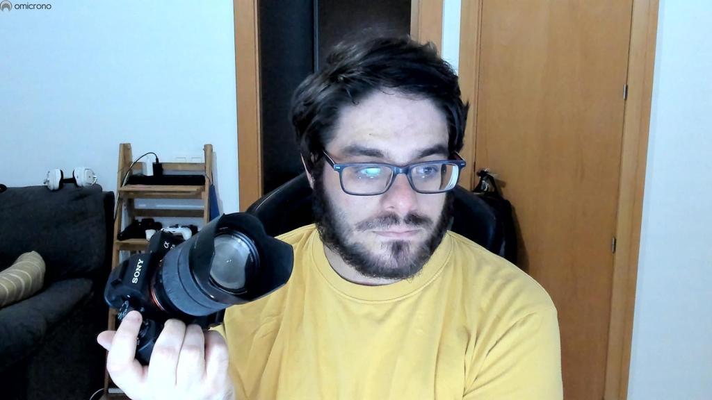 Fotografía tomada con la Brio 4K en la app Cámara de Windows.