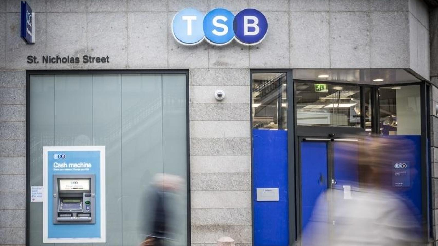 Una oficina de TSB.