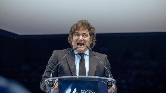 Javier Milei el pasado 8 de junio en Madrid.