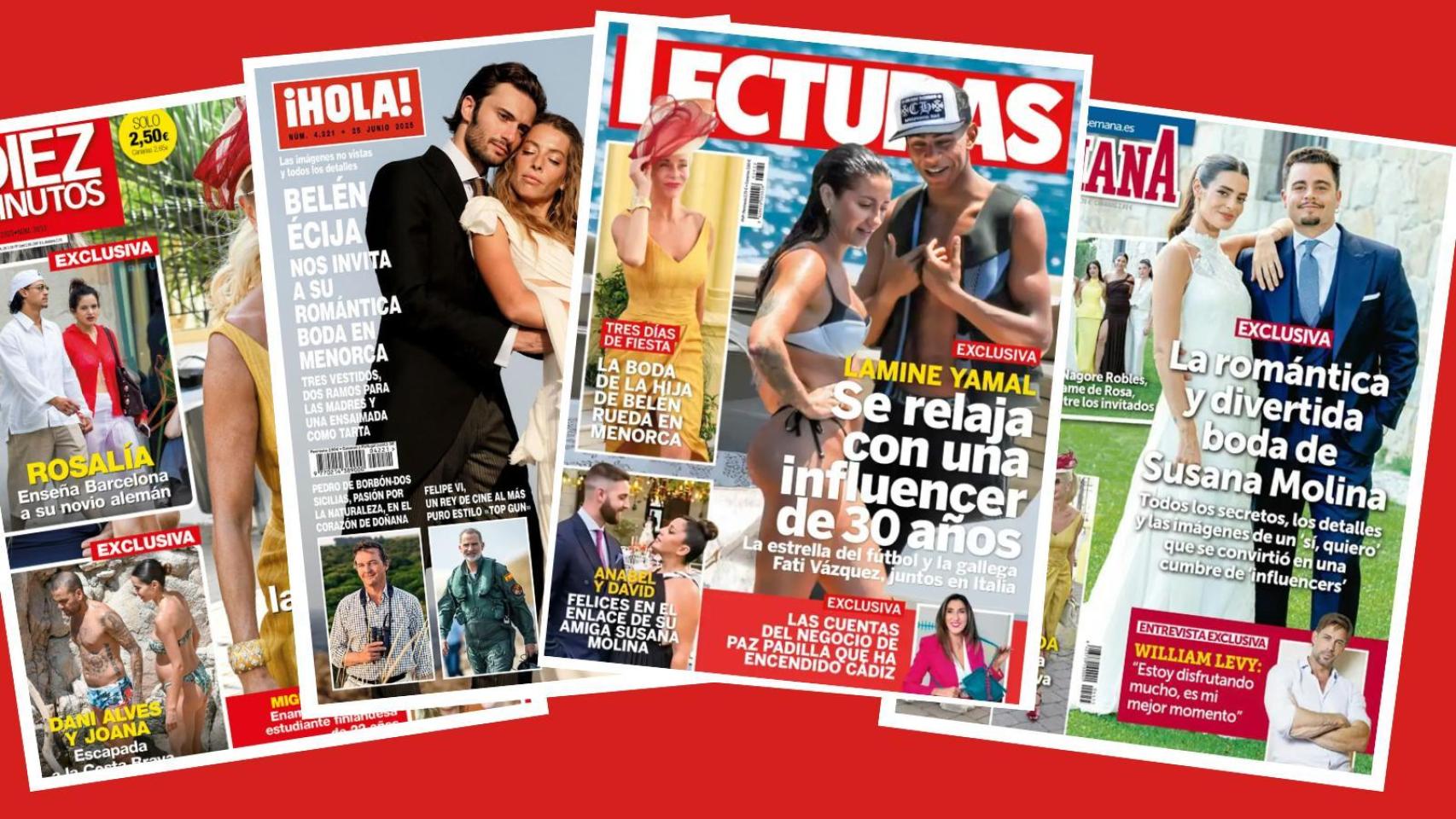 Portadas de revistas.