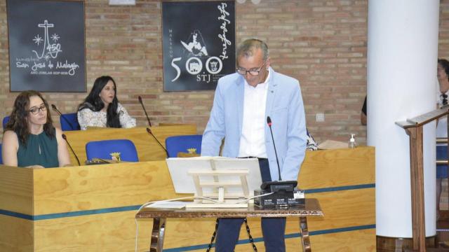 Jesús Domínguez, el concejal que ha pasado al grupo de no adscritos en una imagen de Europa Press.