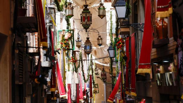 Toledo, listo para el Corpus 2025. Foto: Javier Longobardo.