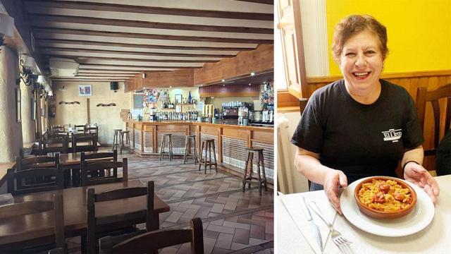 Toñi y el Mesón El Arco en Mayorga