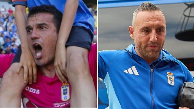 Esteban y Cazorla, en un montaje.