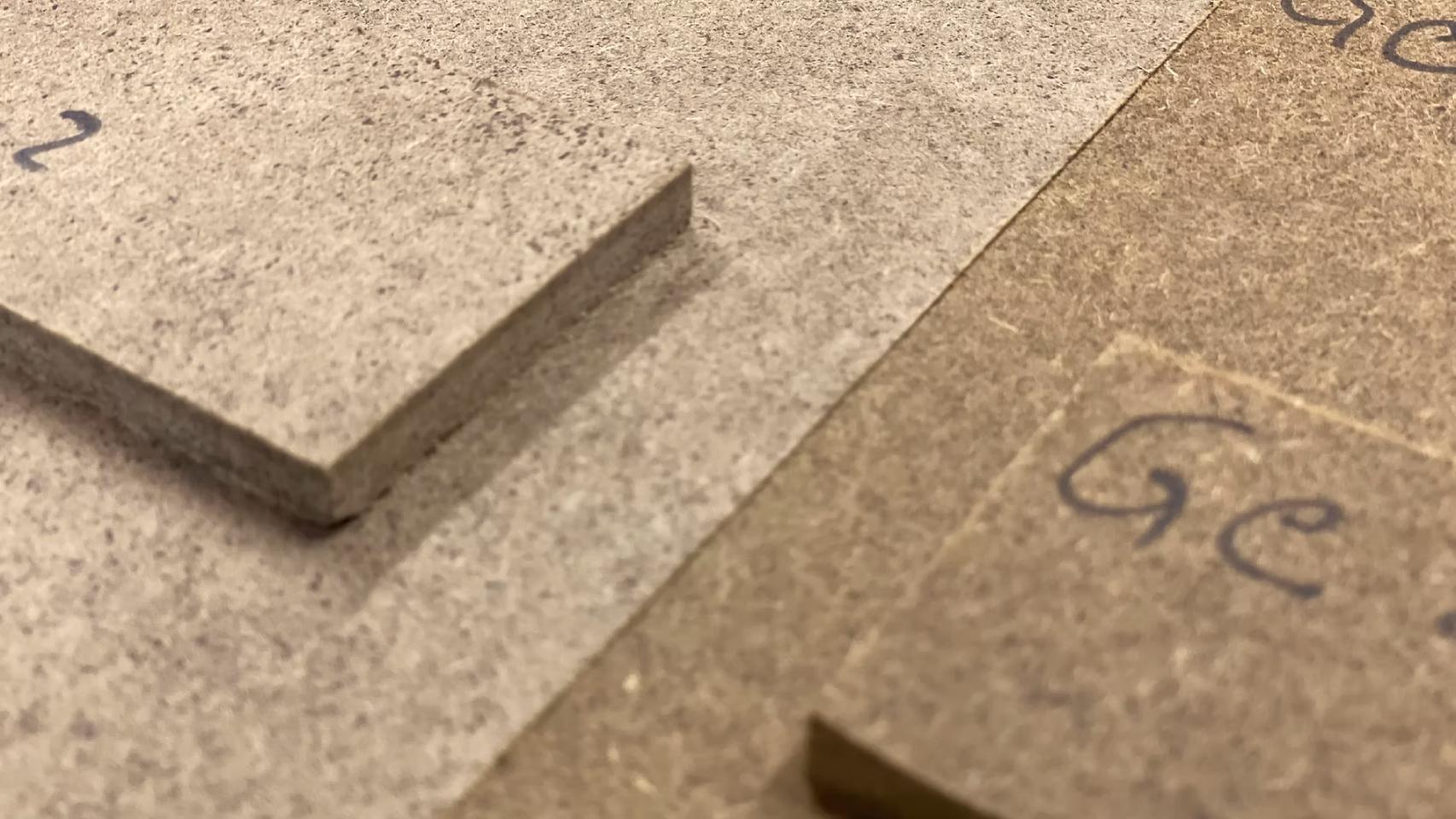 Los paneles WMC tienen el mismo aspecto que los de aglomerado