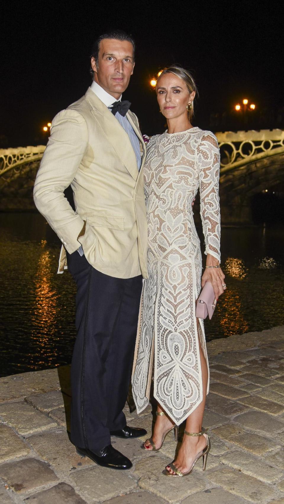 Rafael Medina y su mujer, Laura Vecino, en una imagen de archivo.