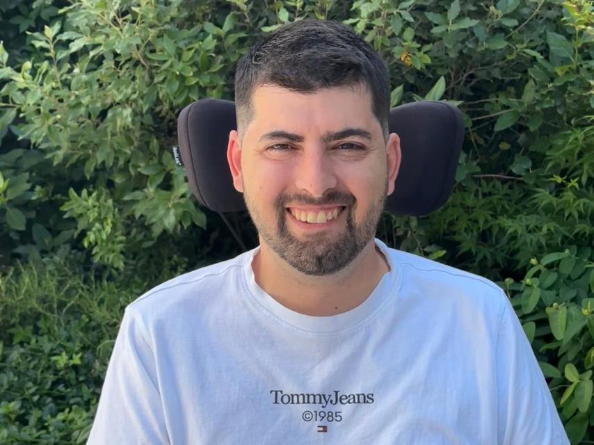 Juan Antonio Mangudo Fino 'Juanan', enfermo de ELA.