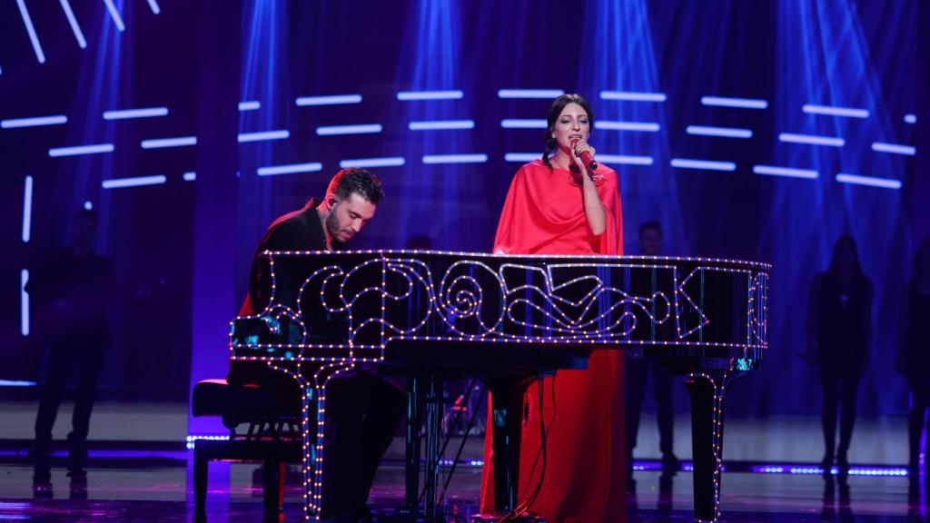 Ana Guerra y Víctor Elías en 'TCMS'.