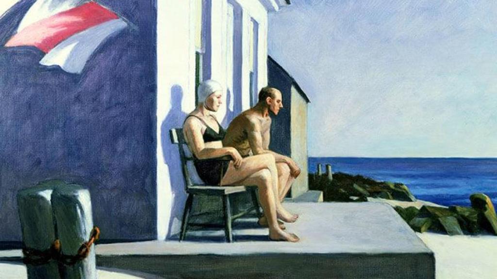 Sea watchers (1952), de Edward Hopper.